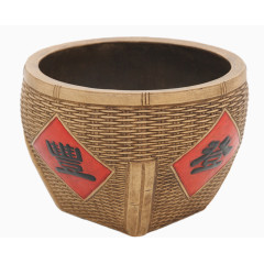 传统粮食储藏筐