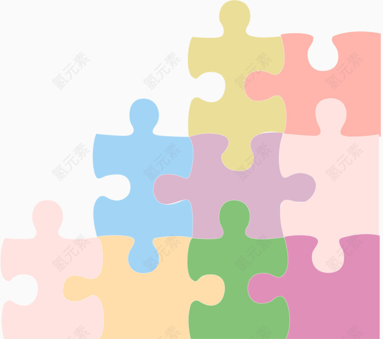 拼图矢量文件