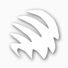 白色立体桌面图标下载