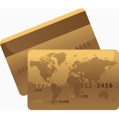 银行卡png矢量元素