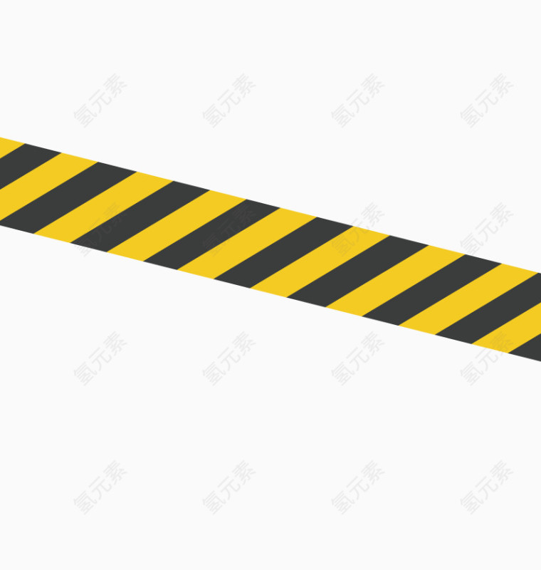 矢量黄黑带