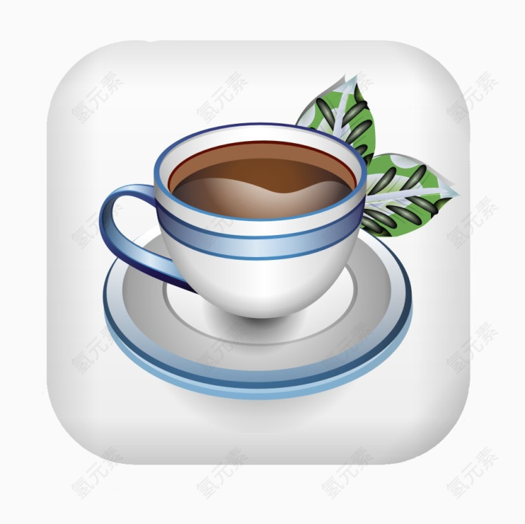咖啡图标矢量素材