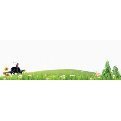 踏青节春天来了素材