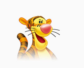 卡通动物跳跳虎老虎