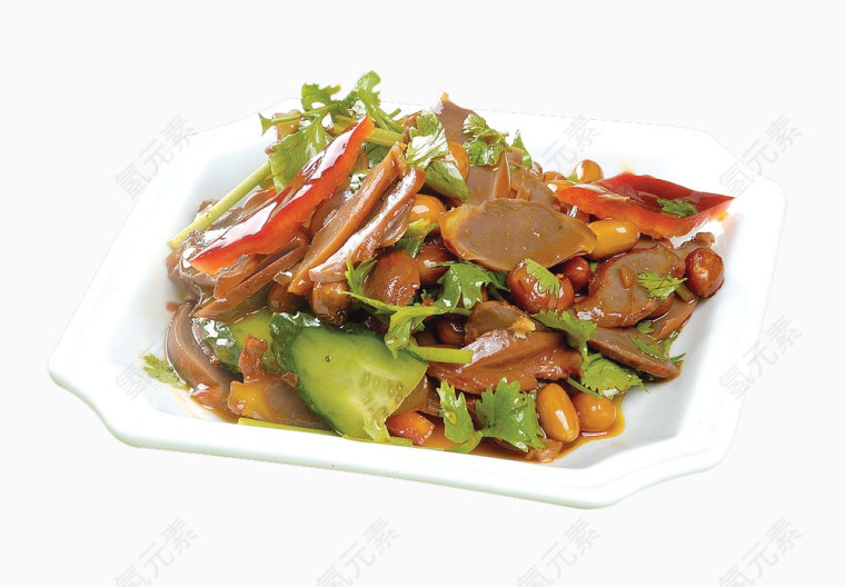 香辣鸭胗