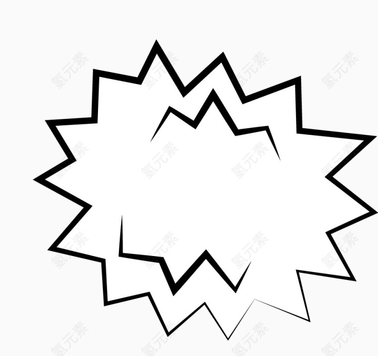 手绘漫画对话框