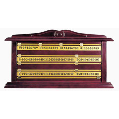 斯诺克比赛记分牌