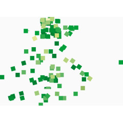 绿色小方块素材