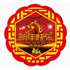 有质感的喜庆新春元素