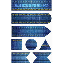 牛仔布纹背景图片