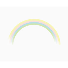 手绘彩虹装饰图案