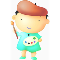 画画的男人
