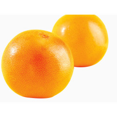 两个很甜的橙子