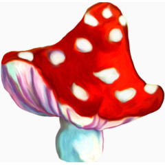手绘蘑菇png