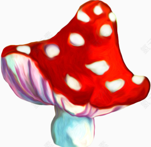 手绘蘑菇png