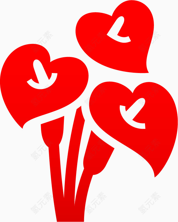 情人节装饰素材