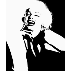 玛丽莲梦露黑白图片