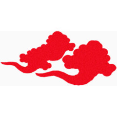 红色祥云盛世光荣