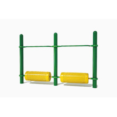 滚轮单杠健身器材