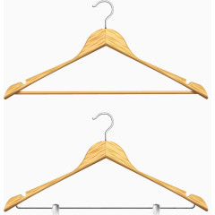 矢量手绘衣架
