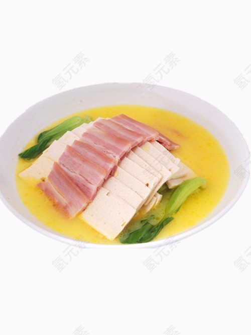 咸肉千叶豆腐图片