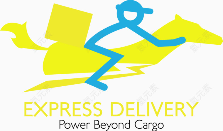 矢量鲜花速递企业LOGO图标