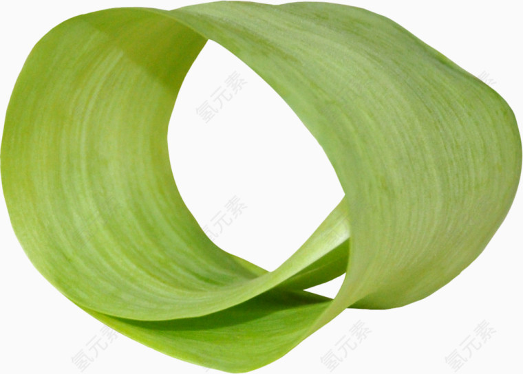 绿色卷曲叶子