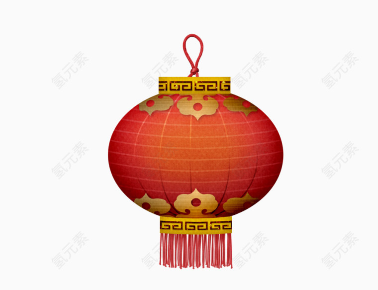 红色喜庆新年灯笼