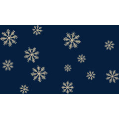 雪花矢量初雪素材