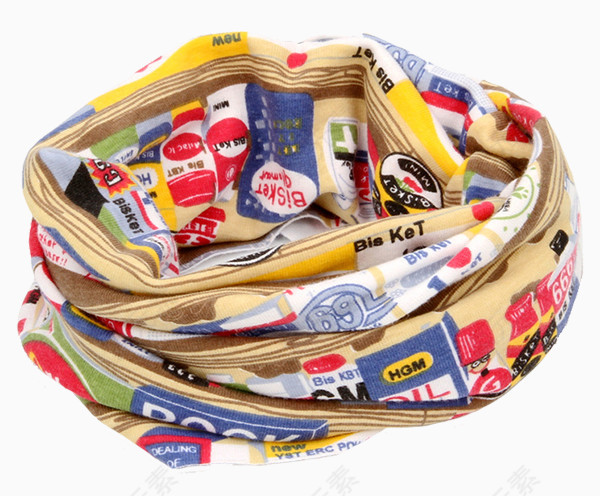 秋冬儿童棉卡通围脖