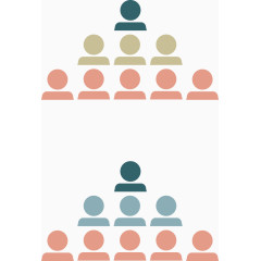 矢量创意设计团队业务占比分布图