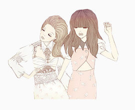 卡通人物 小女孩