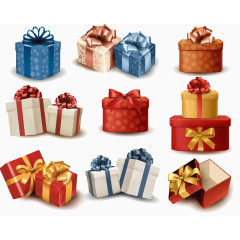 圣诞节礼物盒子包装盒