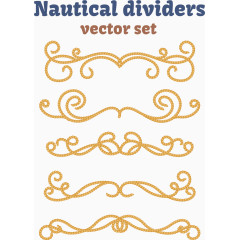 绳子对比分隔框