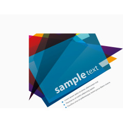 矢量立体多边形图案