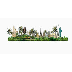 旅游世界著名建筑图片