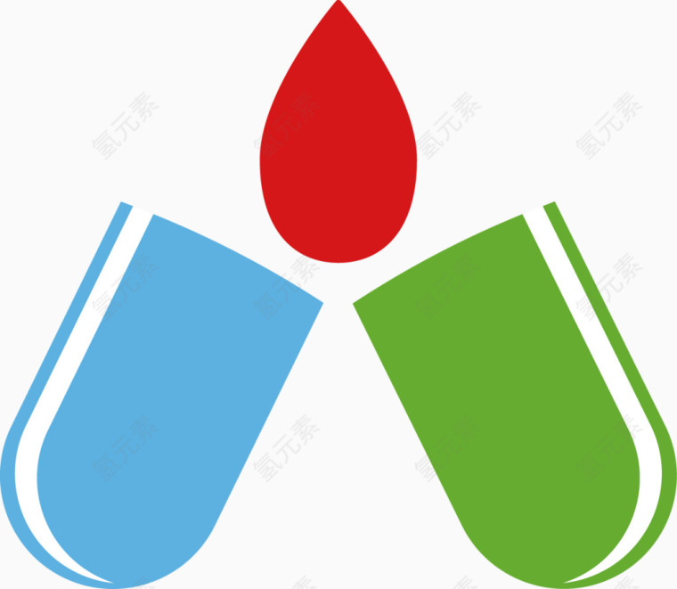 矢量创意设计胶囊健康图