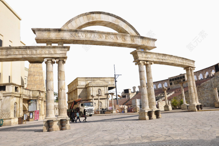 澳门渔人码头景观