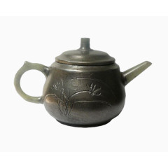 茶色茶壶