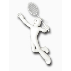 水滴形运动小人