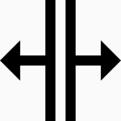 箭头方向交叉口点指针箭