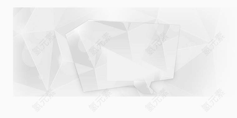 白色方块装饰背景图