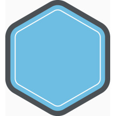 矢量创意PPT设计多层菱形徽章图标