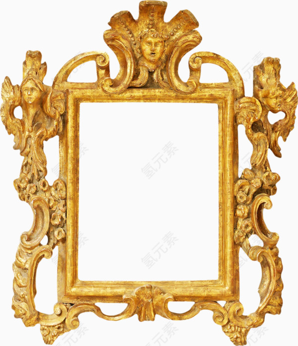 复古罗马标签框架