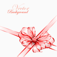 十字花型蝴蝶结免抠素材