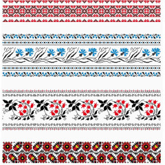 简单新疆花纹图片素材