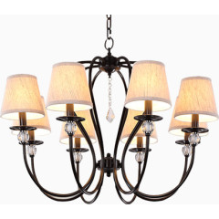 黄色复古吊顶灯