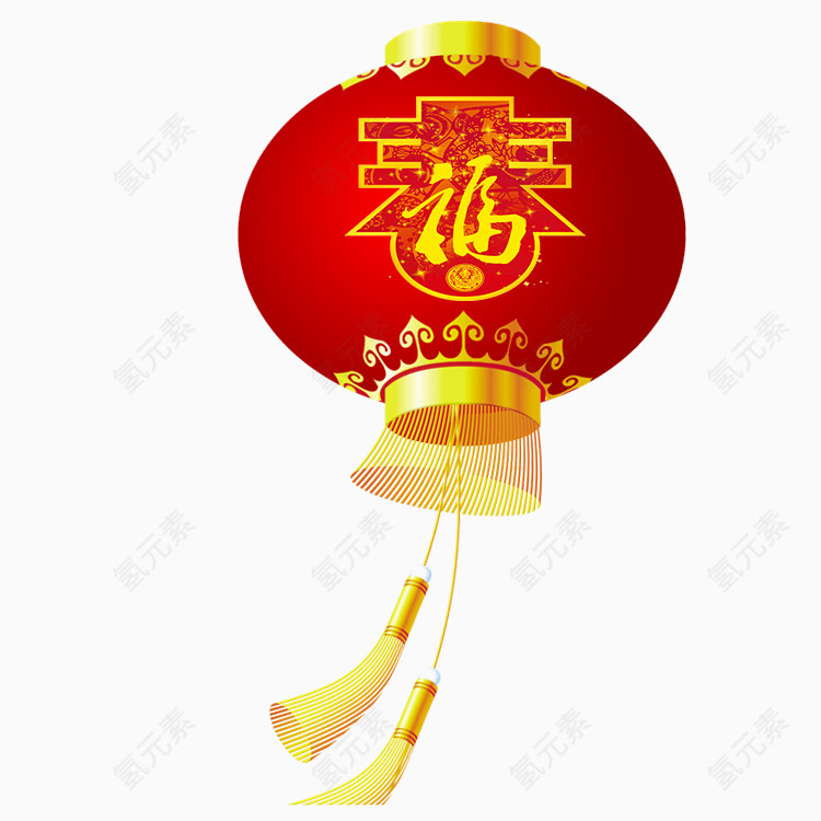 新年元素灯笼