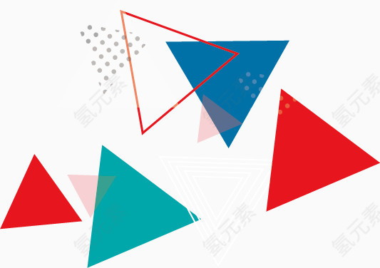 彩色三角形