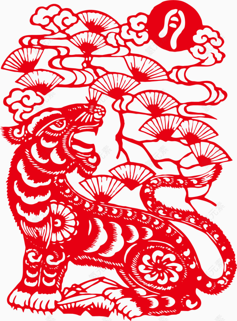 矢量剪纸